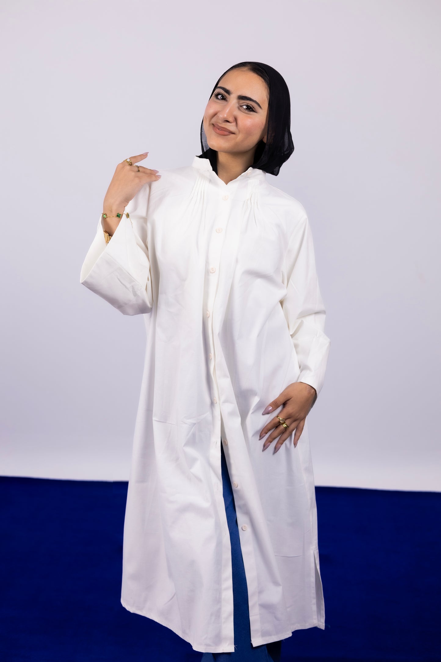 Long Poplin Shirt