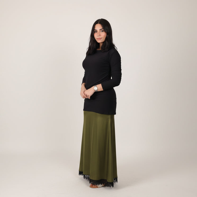 EZ wear Satin Skirt