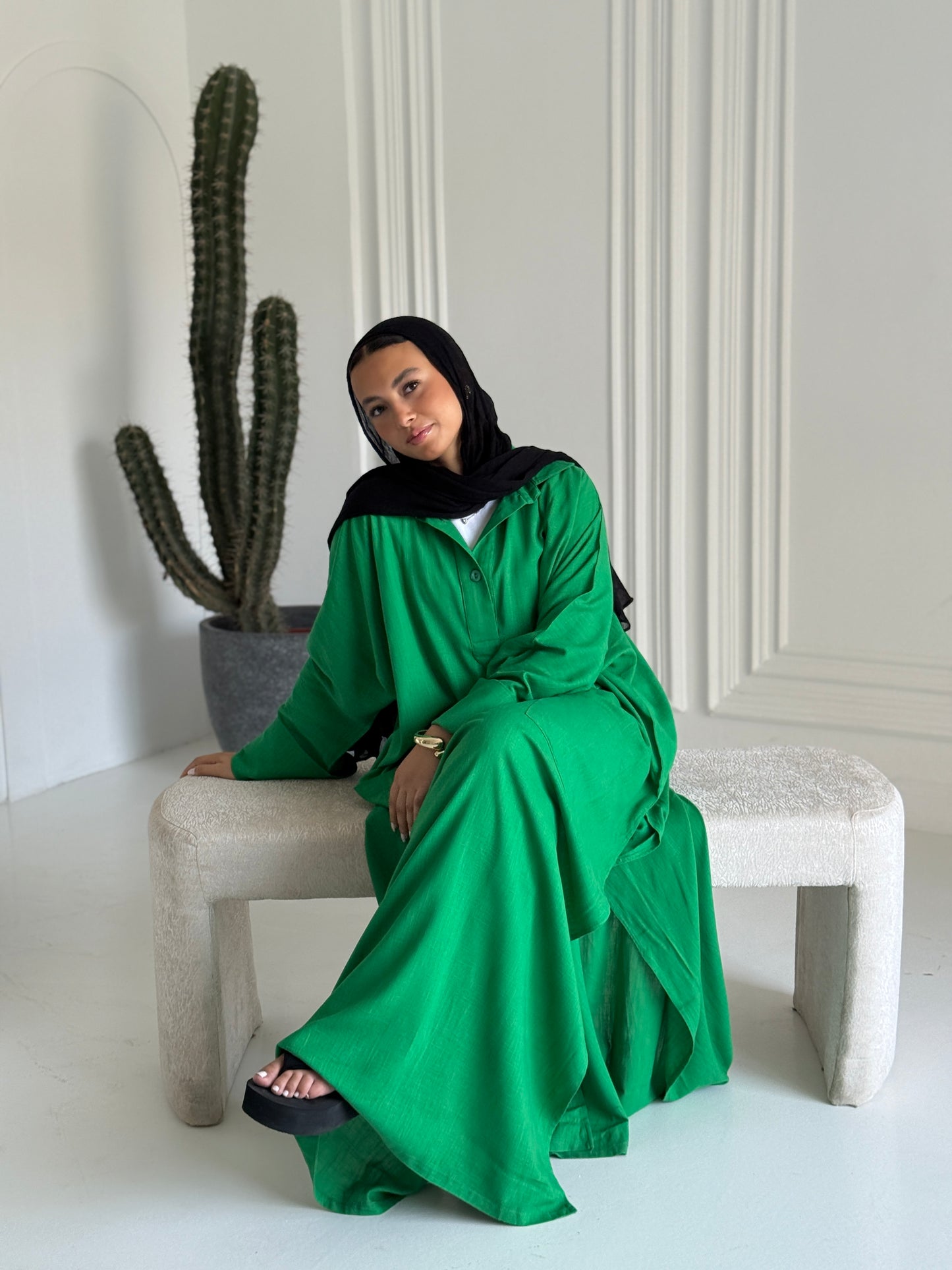 Linen Long Shirt
