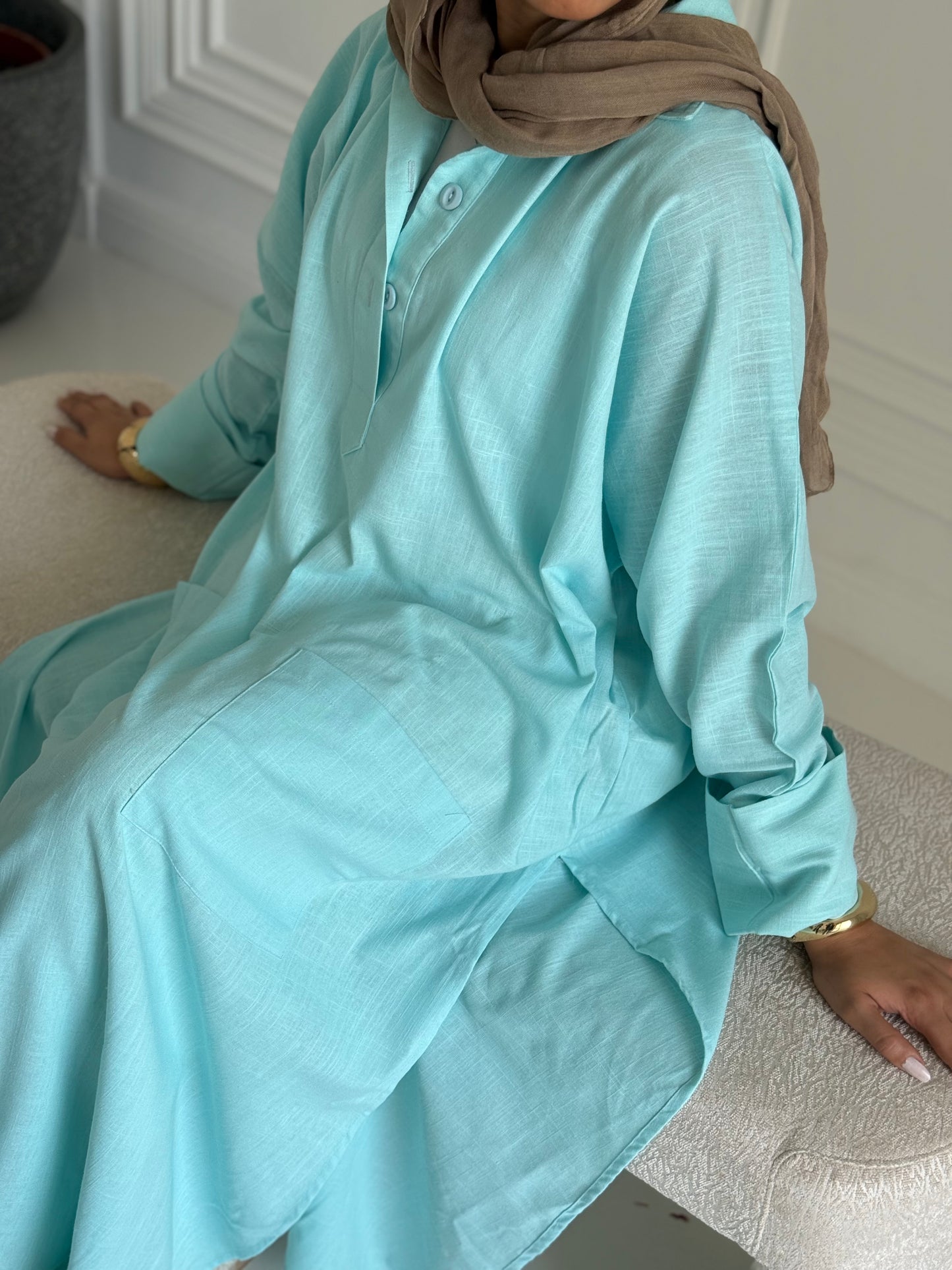 Linen Long Shirt