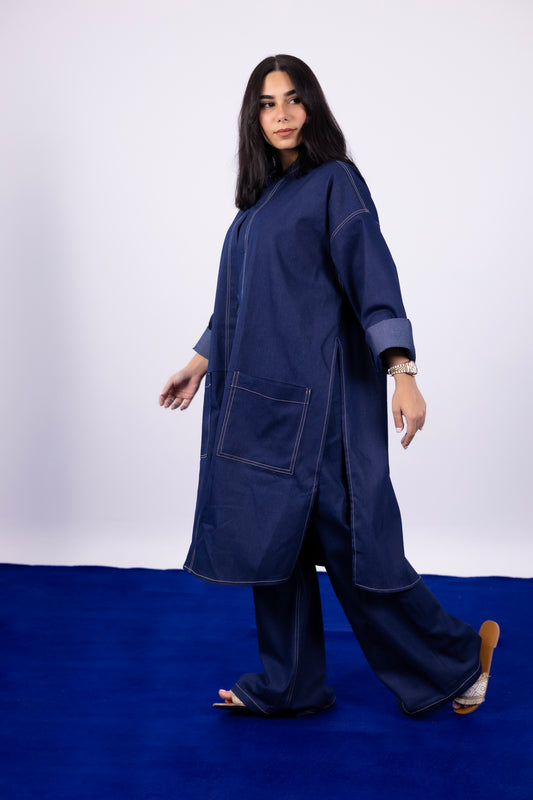 Jeans Long Shirt