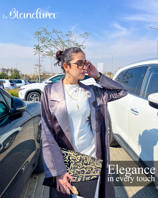Black & White Kaftan Ramdan