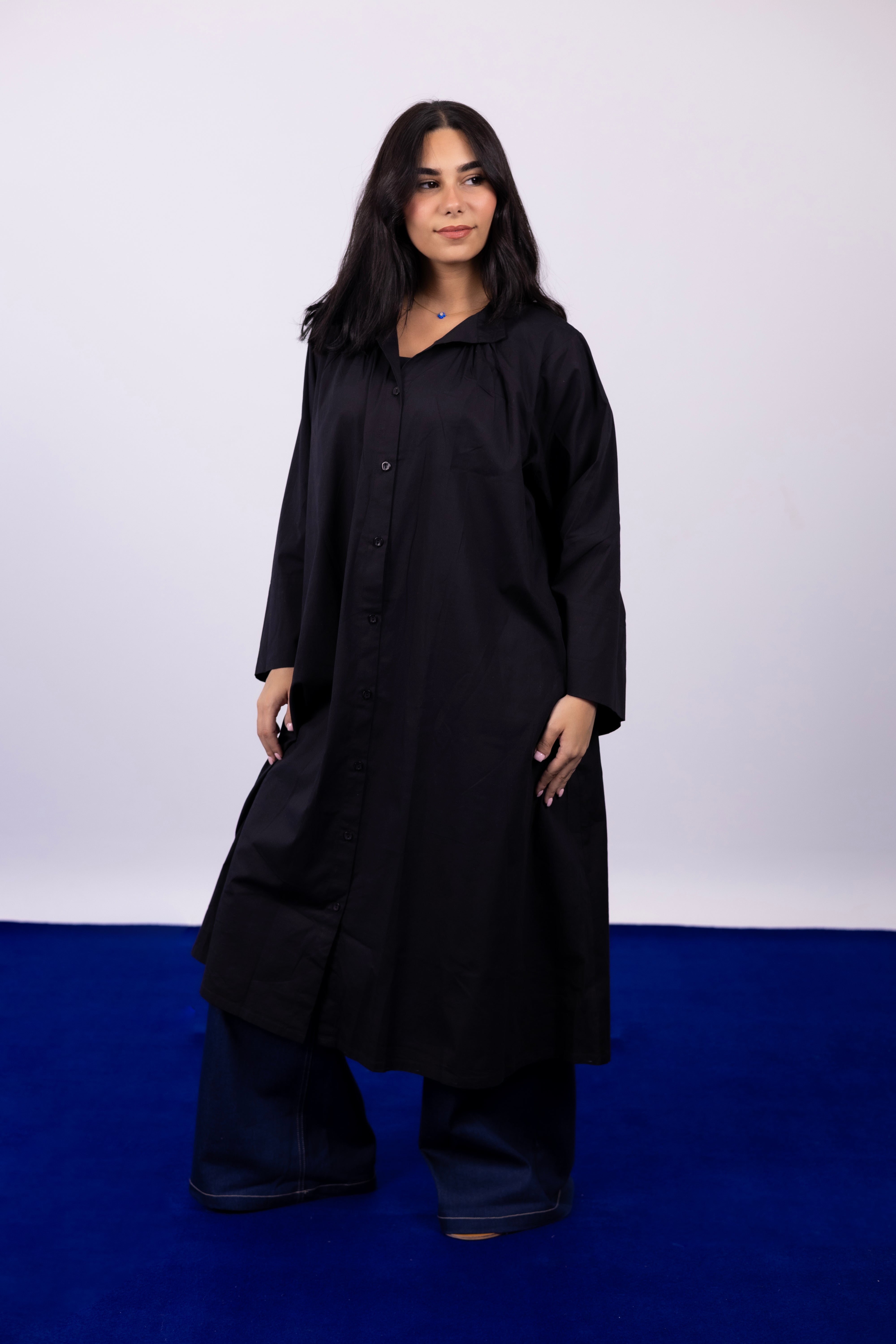 Long Poplin Shirt