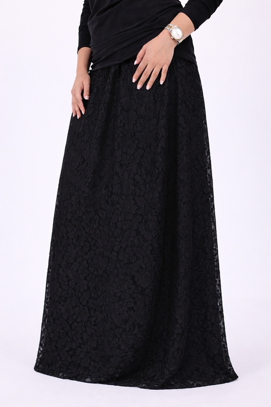 Long Dantil Skirt