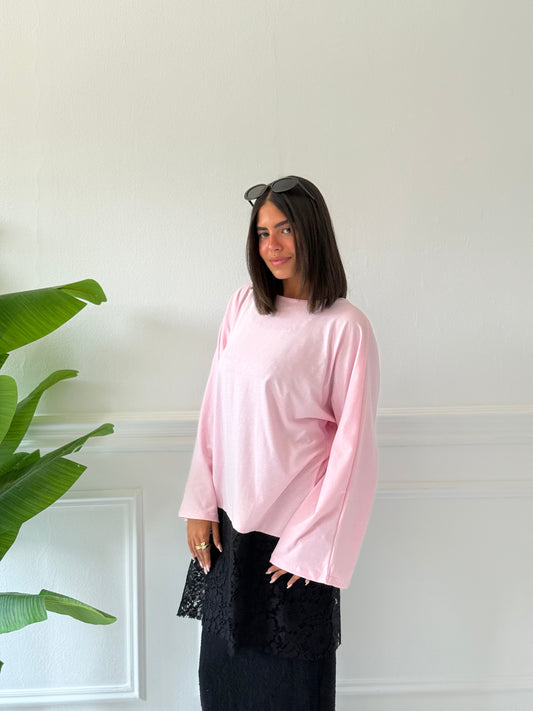 Basic T-Shirt with Dantil
